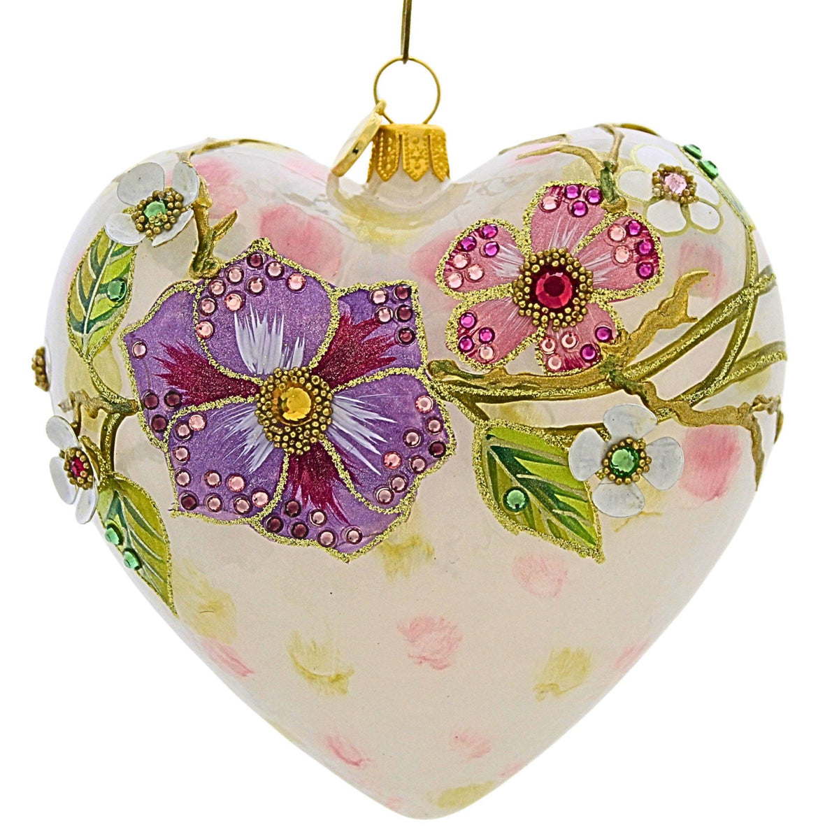 68060 Translucent Apple Blossom Heart 4919GJB