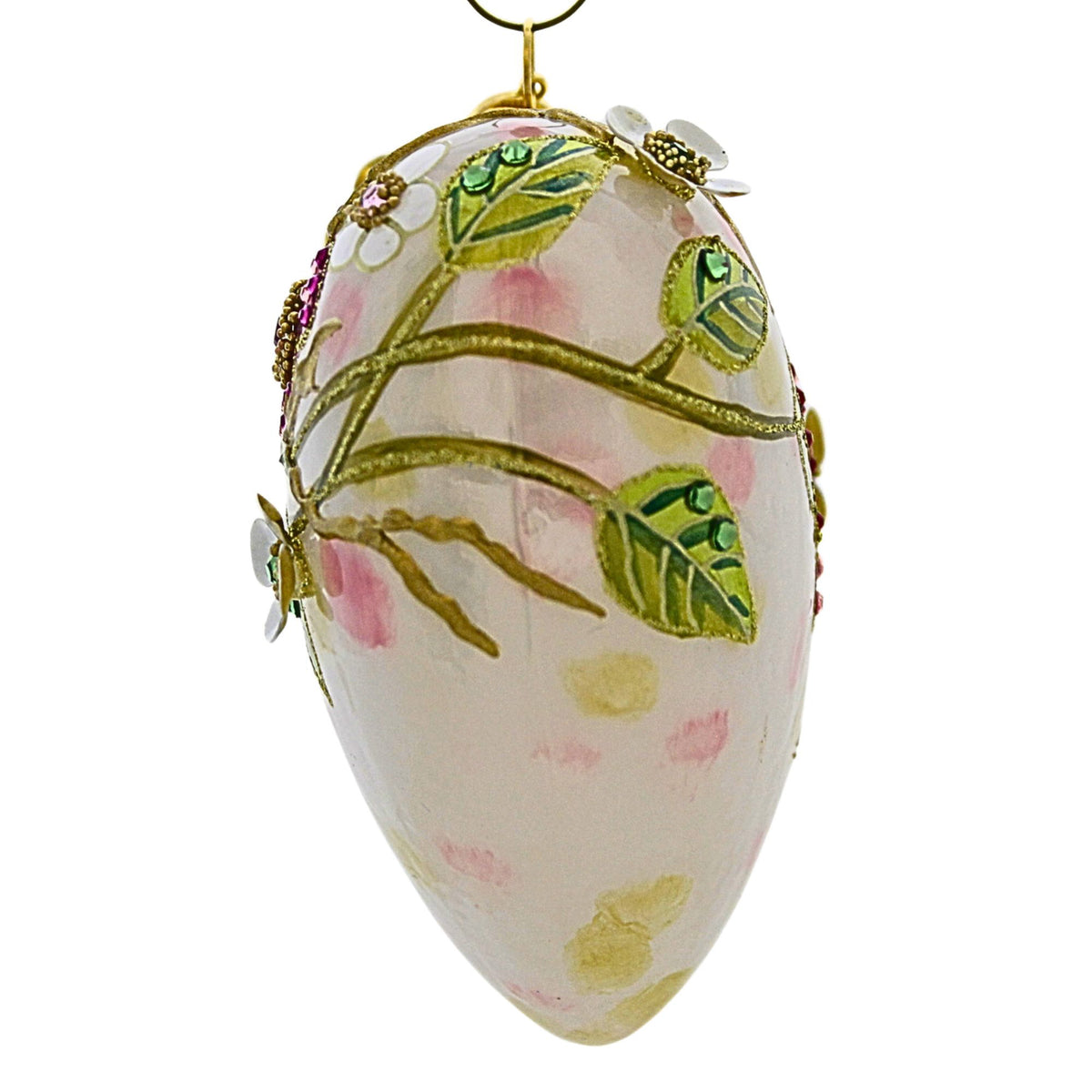 Glitter Lab Translucent Apple Blossom Heart - - SBKGifts.com