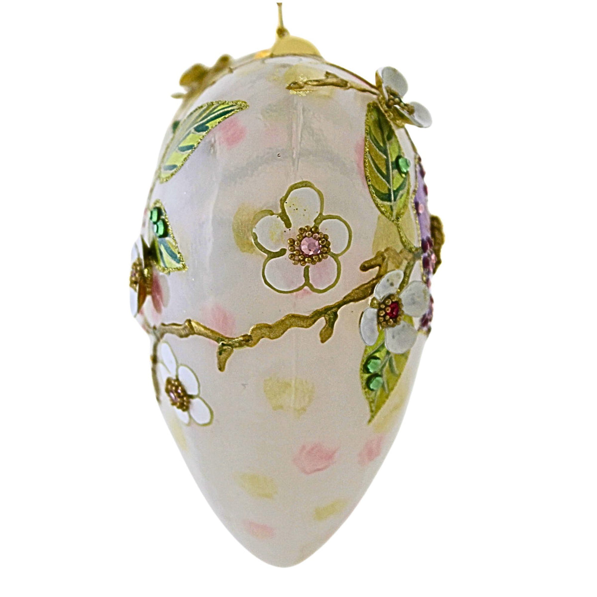 Glitter Lab Translucent Apple Blossom Heart - - SBKGifts.com