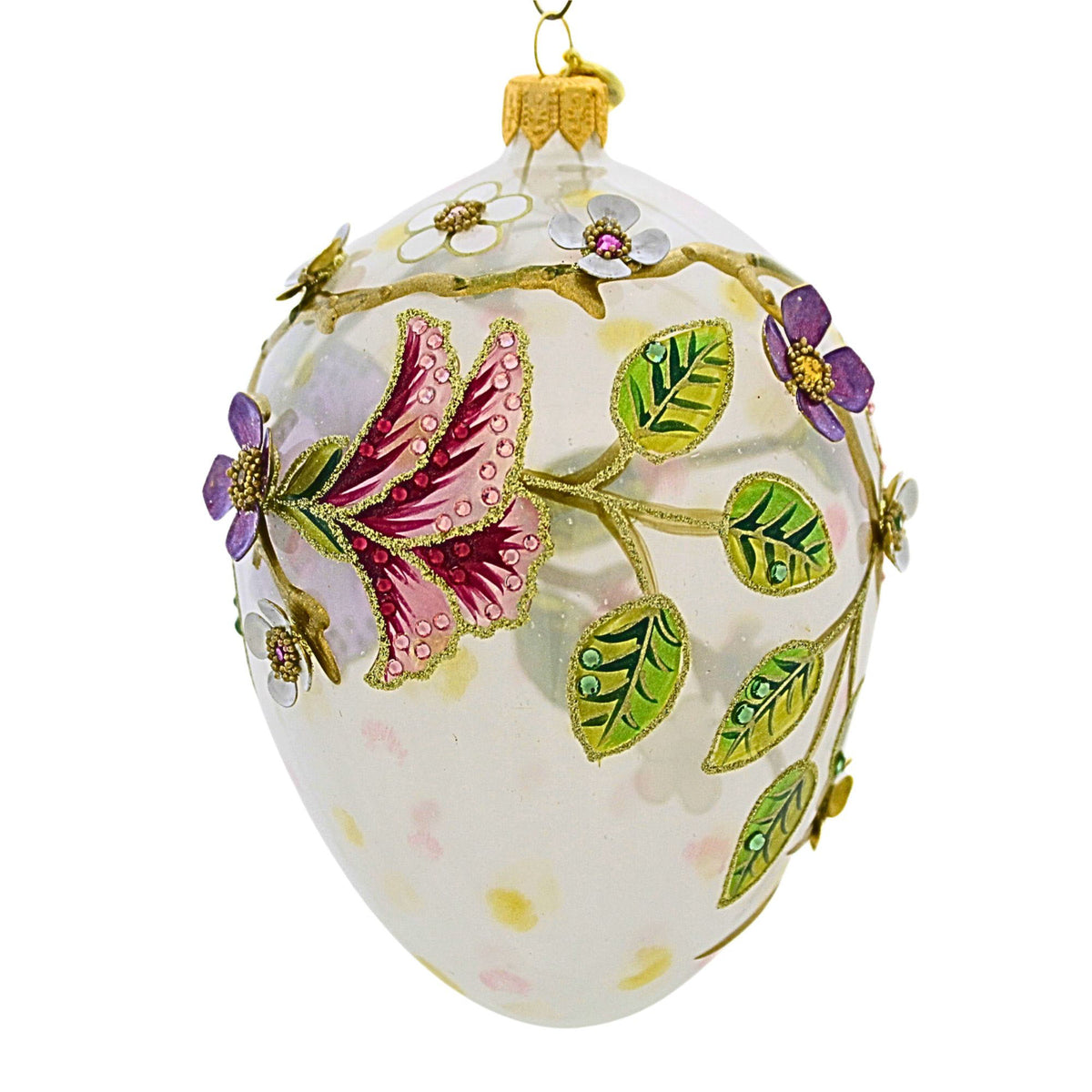 68061 Translucent Apple Blossom Egg 4021GJB