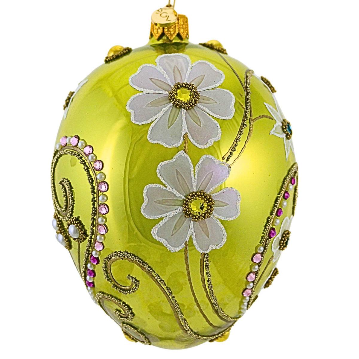68068 Floral Symphony Green Egg 4021KS