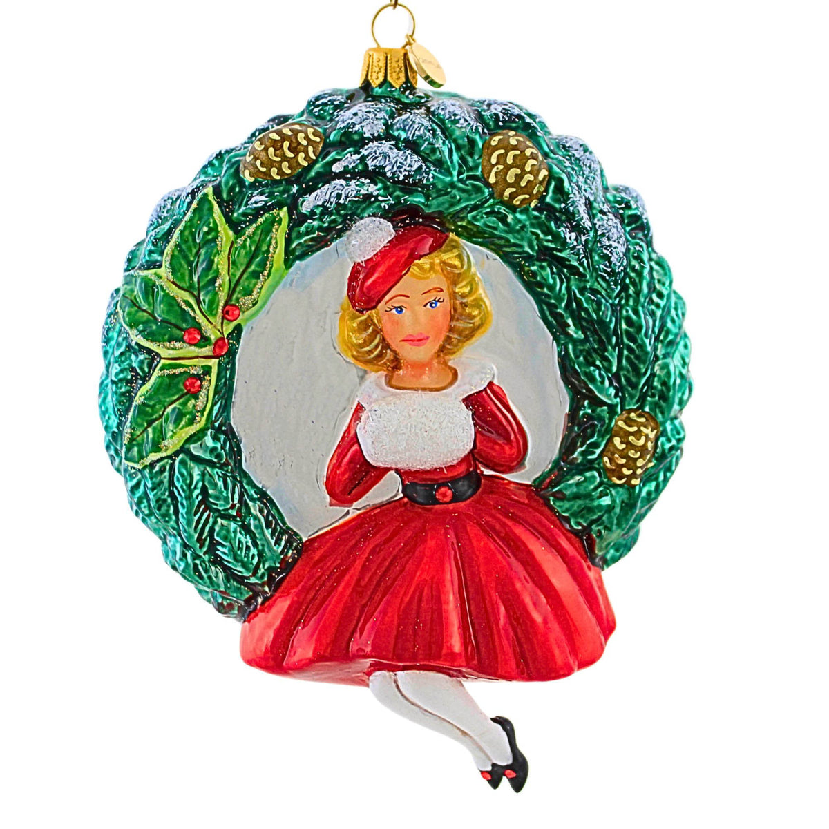 68077 Christmas Lady Holiday 5227C