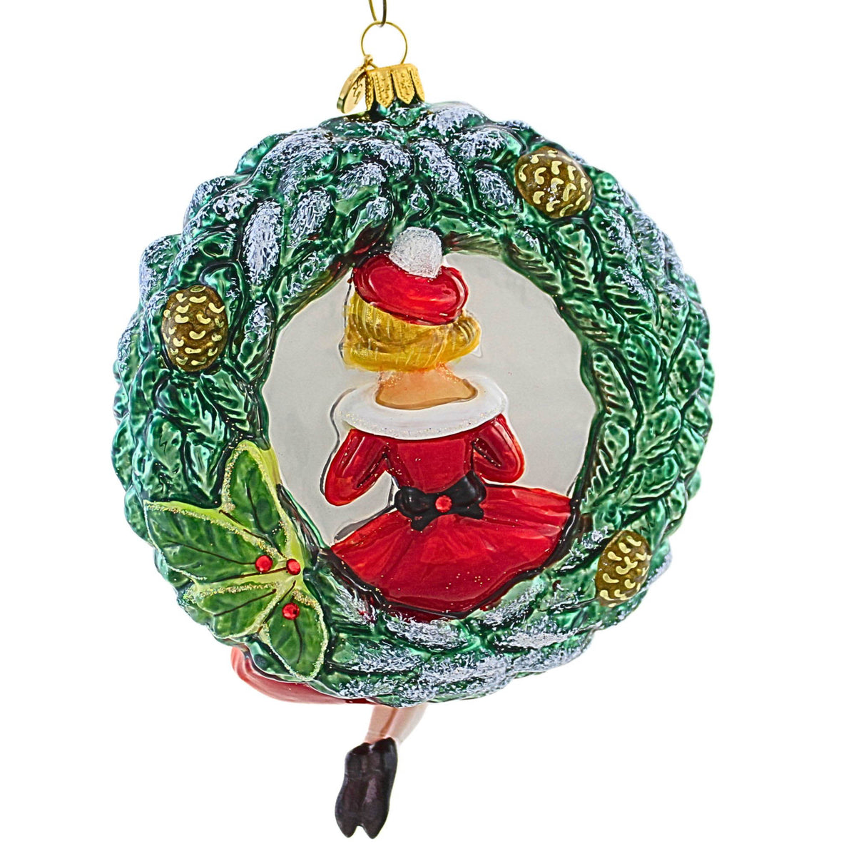 Glitter Lab Christmas Lady Holiday - - SBKGifts.com