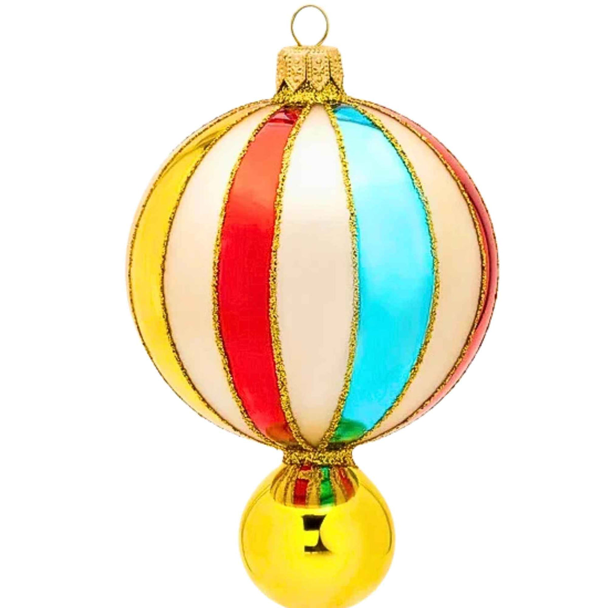 Miss Christmas Vintage Fair Funfair Drop In Gold - - SBKGifts.com