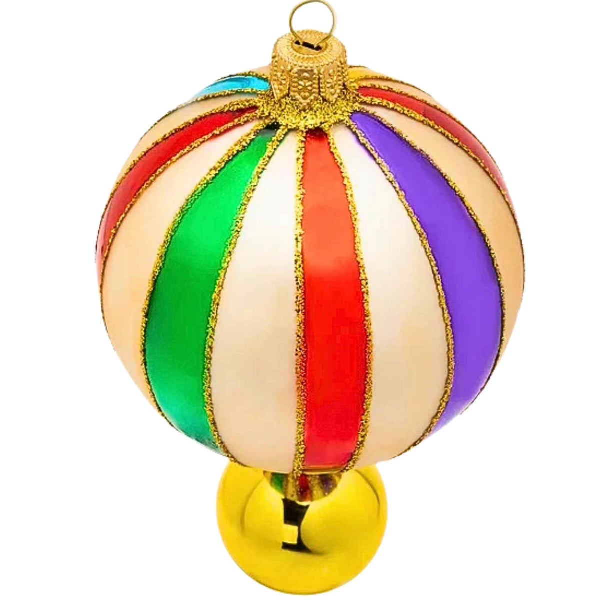Miss Christmas Vintage Fair Funfair Drop In Gold - - SBKGifts.com