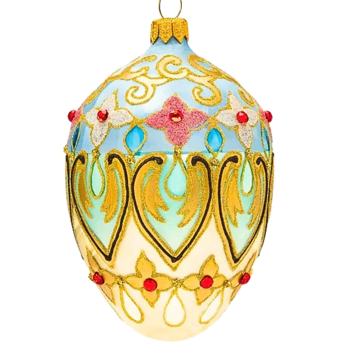 68395 Florentine Blue  & Gold Faberge PC2608