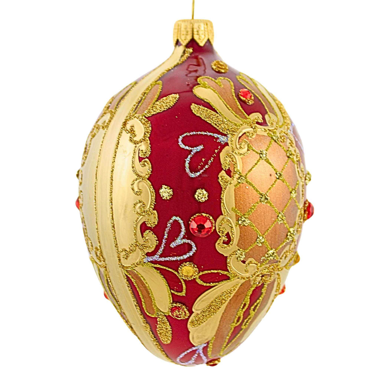 Miss Christmas Kensington Red Faberge - - SBKGifts.com
