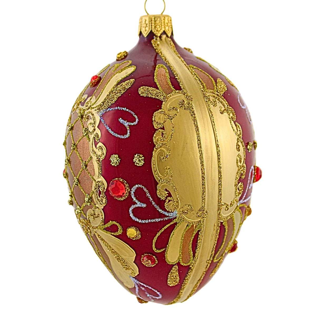 Miss Christmas Kensington Red Faberge - - SBKGifts.com