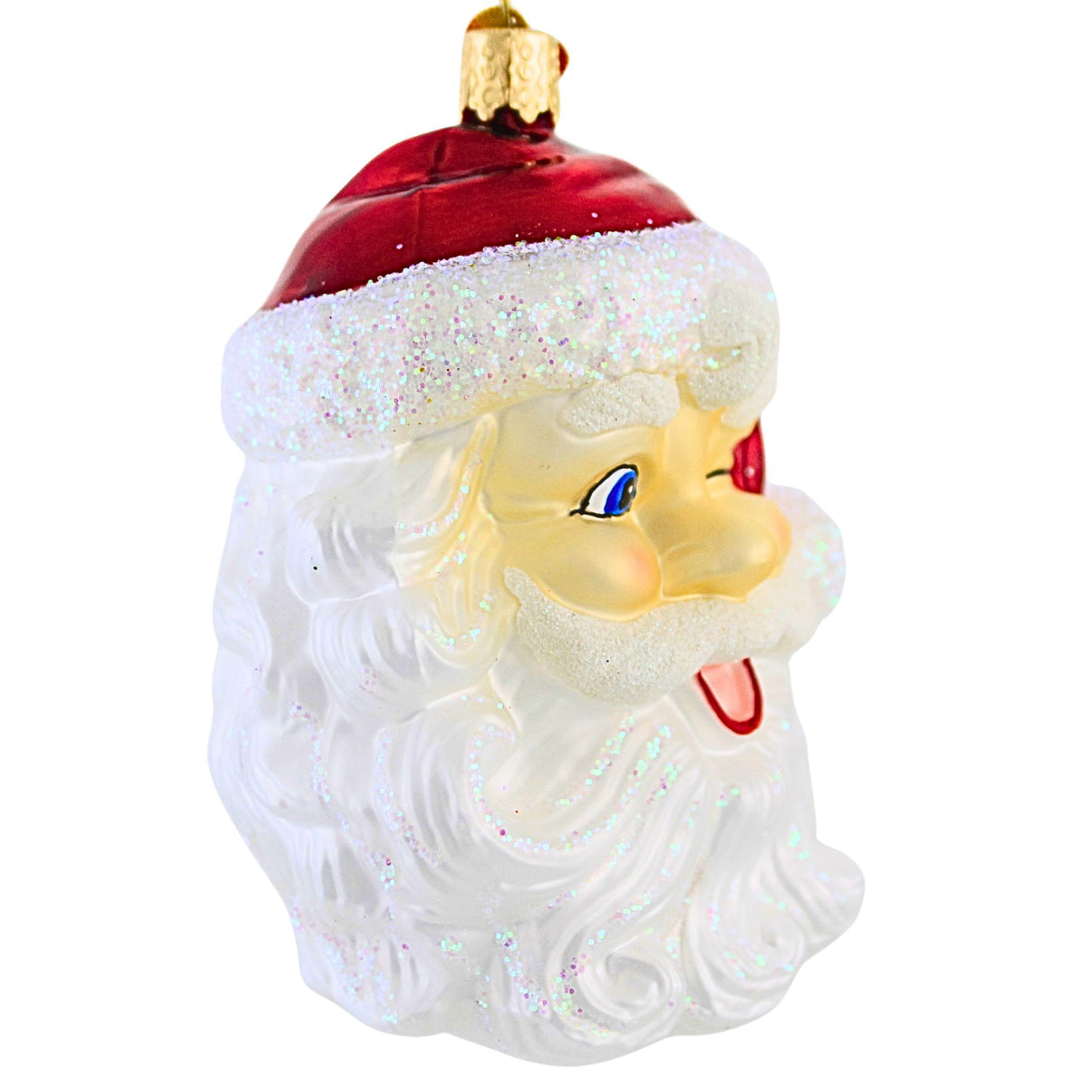 Old World Christmas Winking Santa - - SBKGifts.com