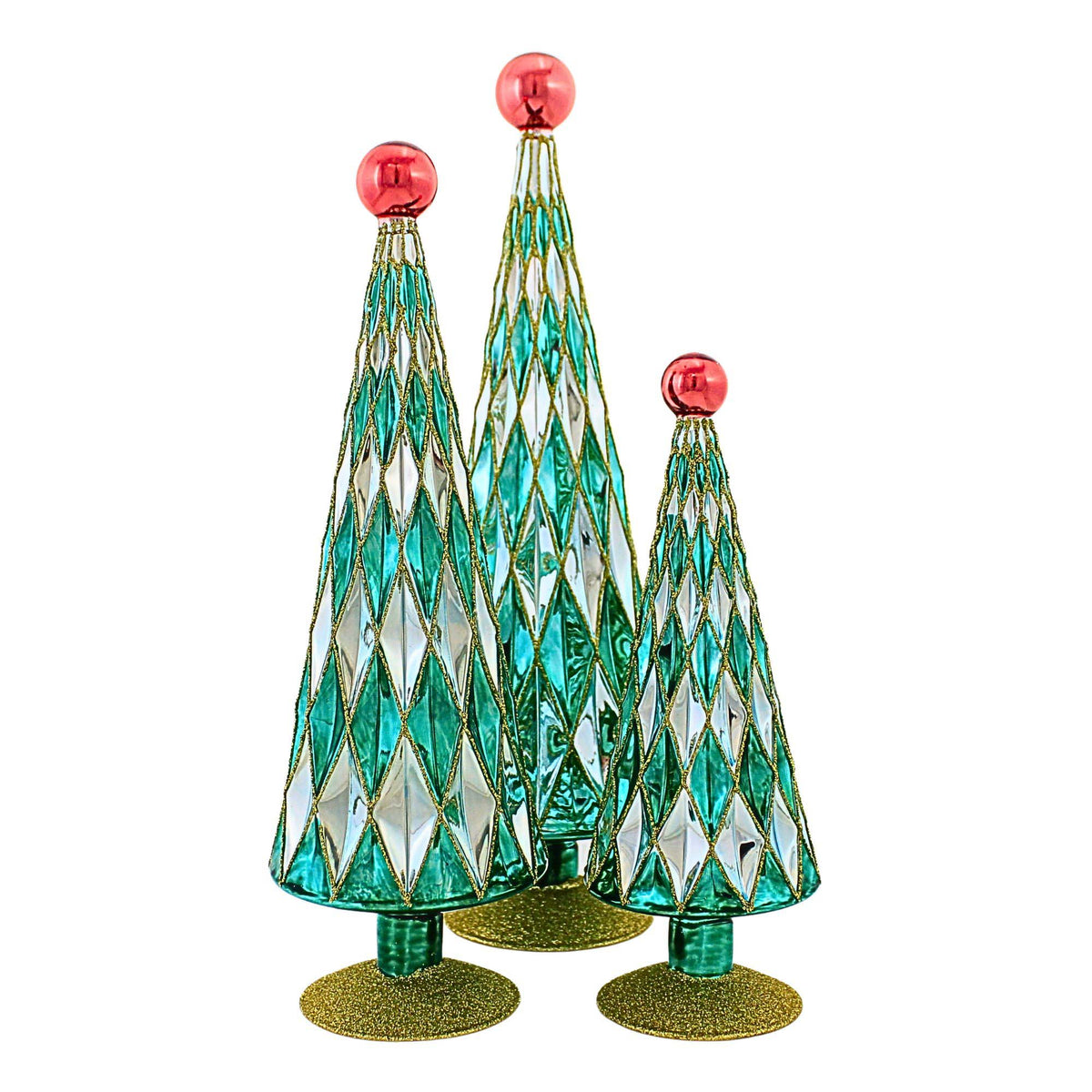68460 Mid Century Diamond Trees CD3042T