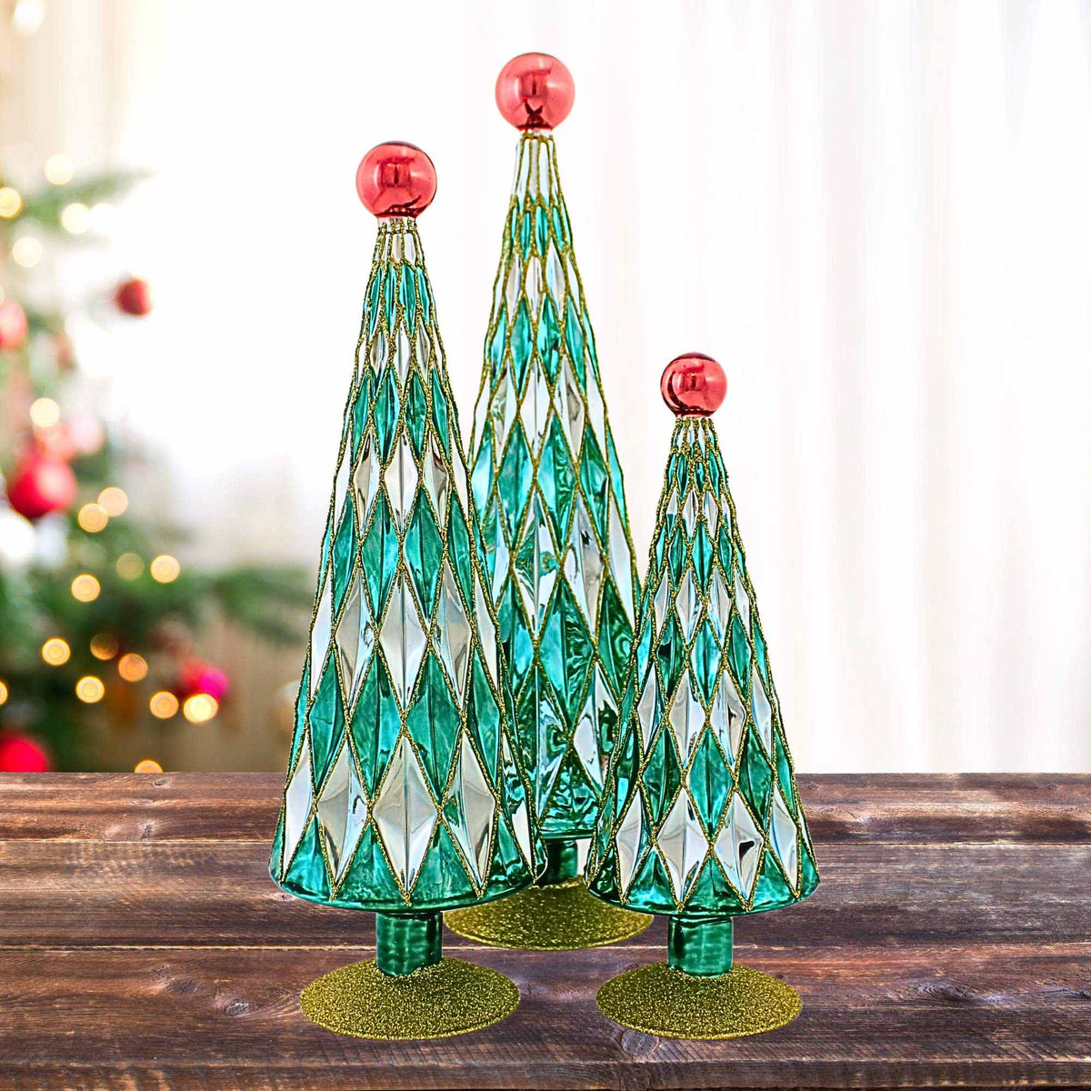 Cody Foster Mid Century Diamond Trees - - SBKGifts.com