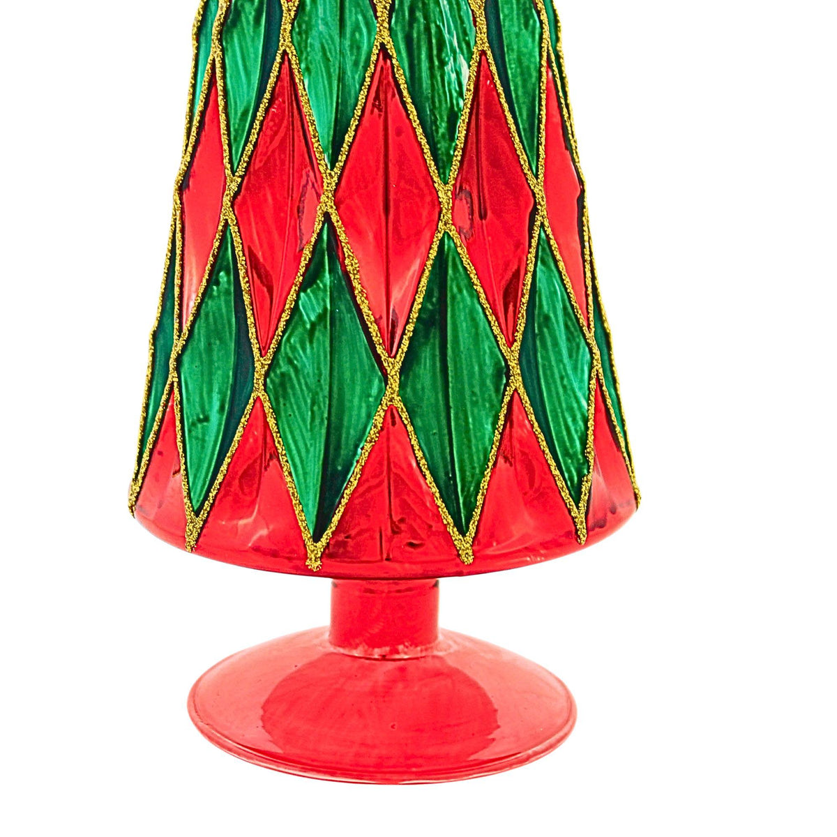 Cody Foster Mid Century Diamond Trees Scarlet Cedar - - SBKGifts.com
