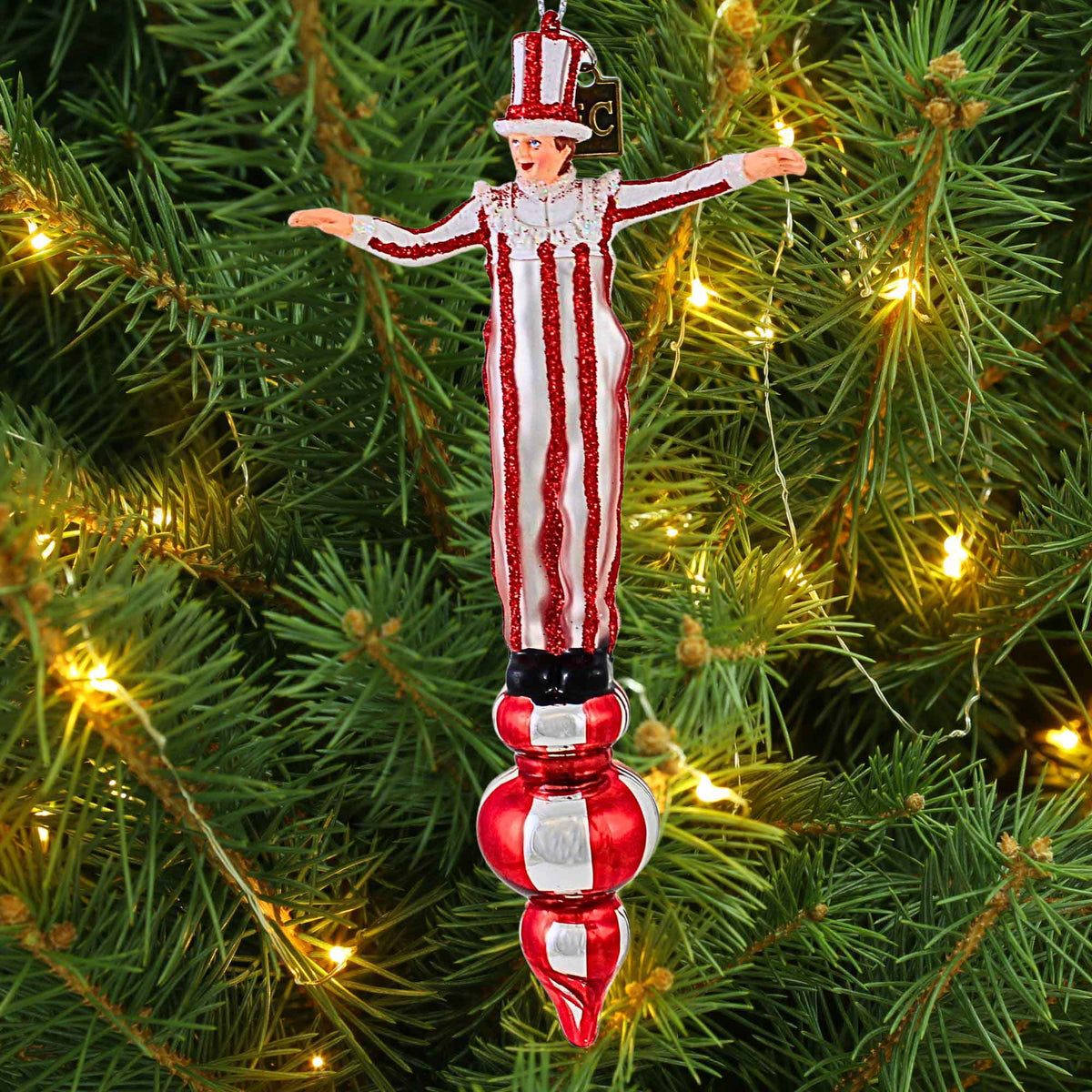 Eric Cortina Collection Jasper Jingles Finial Ornament - - SBKGifts.com