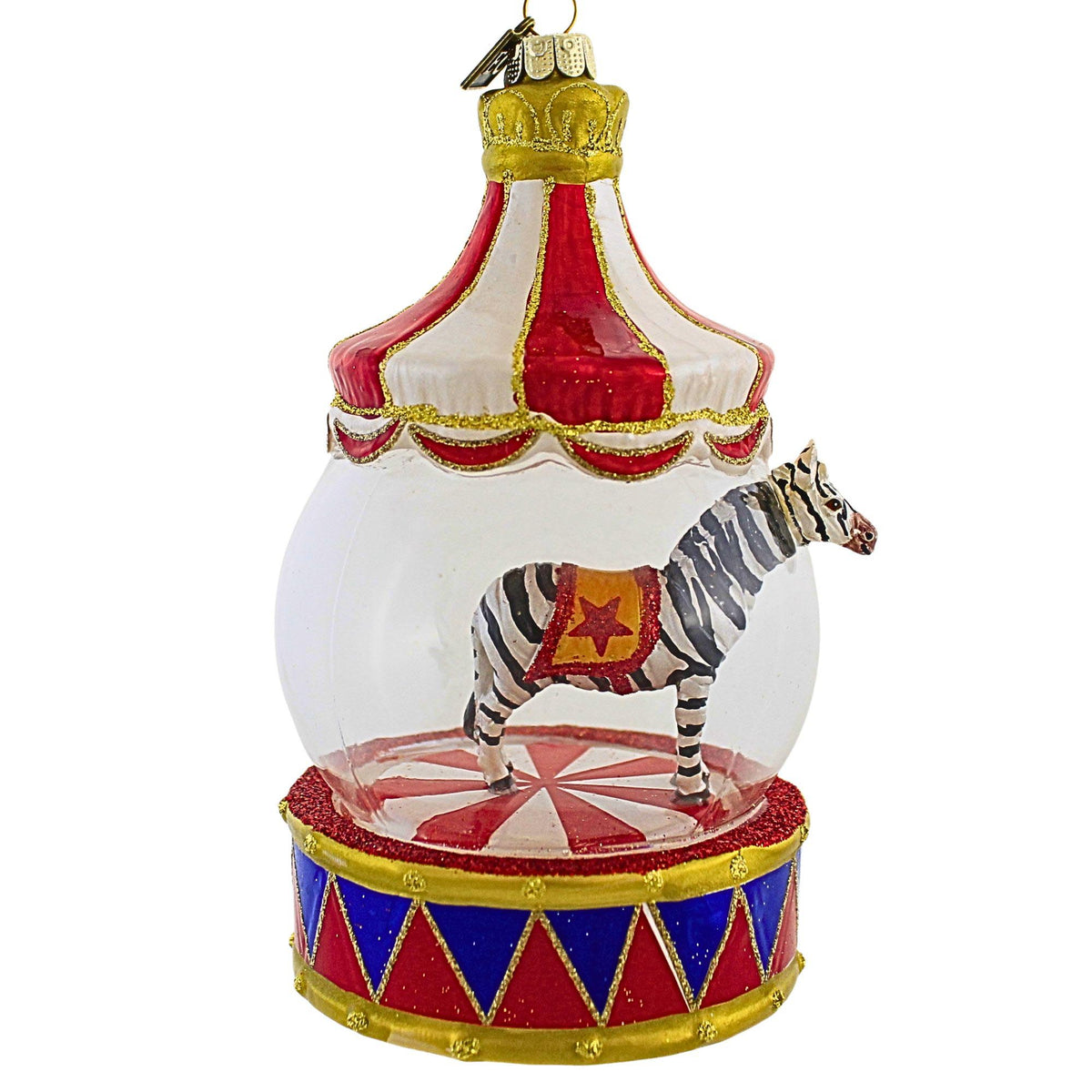 Eric Cortina Collection Carnival Stripes Globe Ornament - - SBKGifts.com