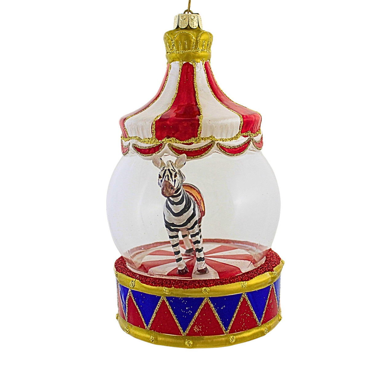 Eric Cortina Collection Carnival Stripes Globe Ornament - - SBKGifts.com