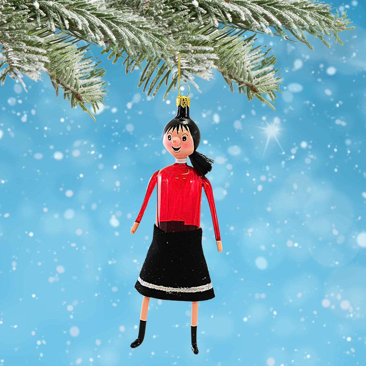 De Carlini Italian Ornaments Olive Oyl - - SBKGifts.com