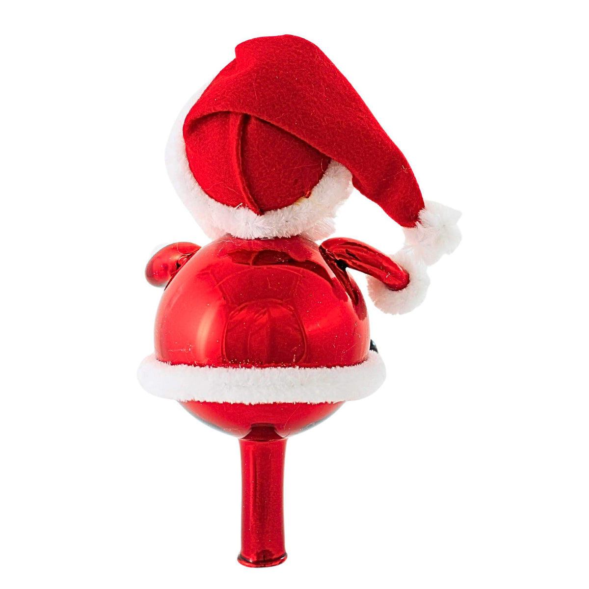 De Carlini Italian Ornaments Santa Tree Topper - - SBKGifts.com