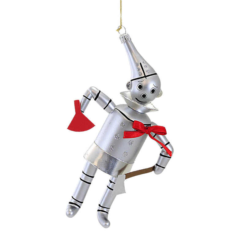 De Carlini Tin Man Glass Ornament Wizard Of Oz Italian Om4224