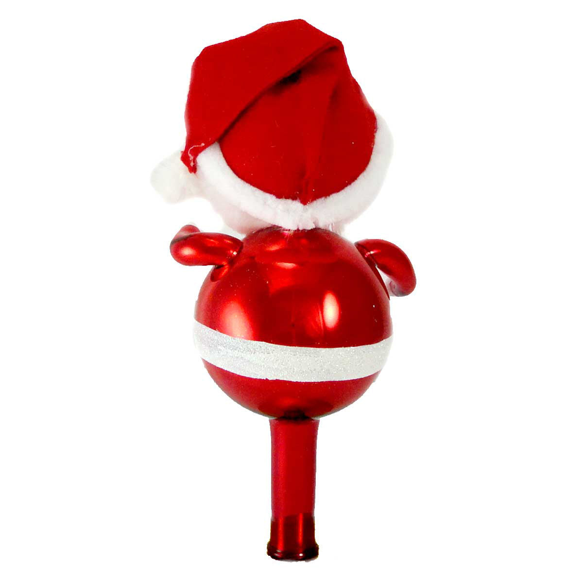 De Carlini Italian Ornaments Santa Tree Topper . - - SBKGifts.com