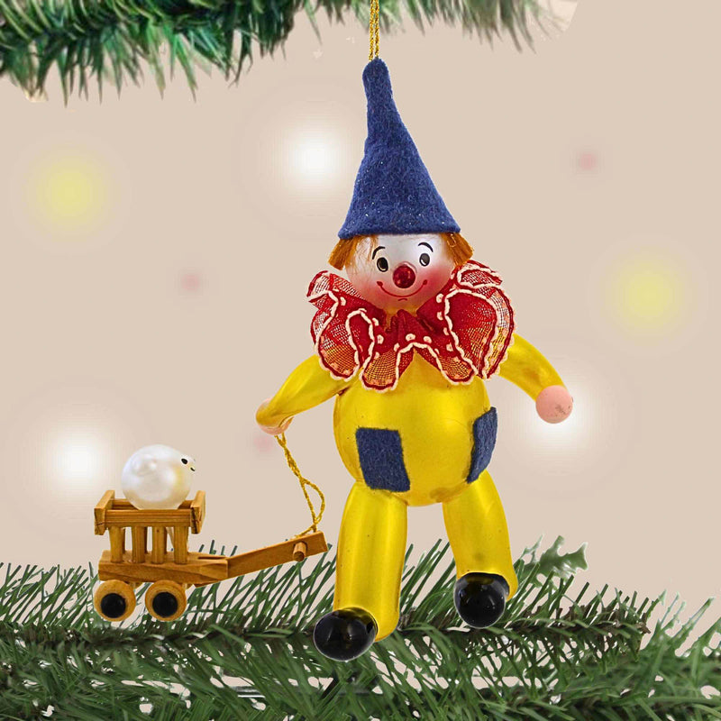 De Carlini Italian Ornaments Tumbles & Teddy - - SBKGifts.com