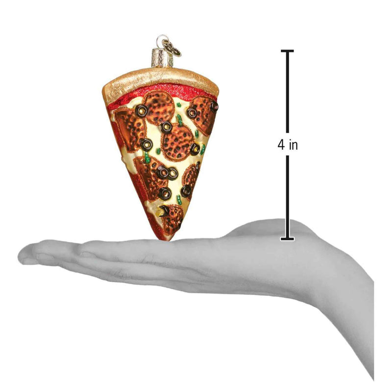 Old World Christmas Pizza Slice - - SBKGifts.com