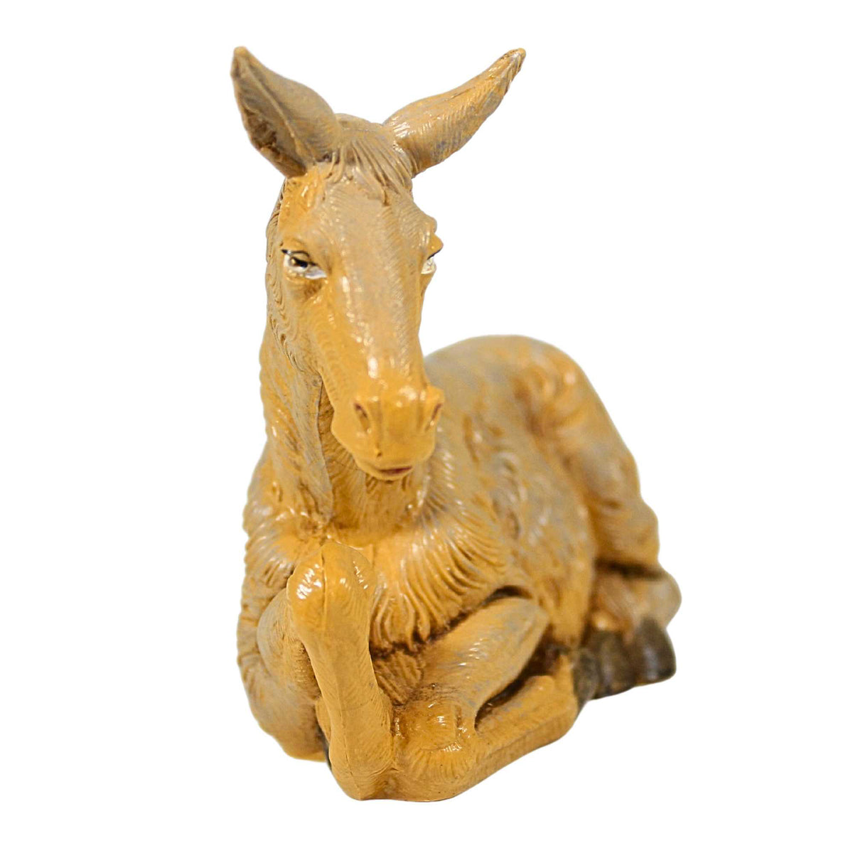 Fontanini Seated Donkey - - SBKGifts.com