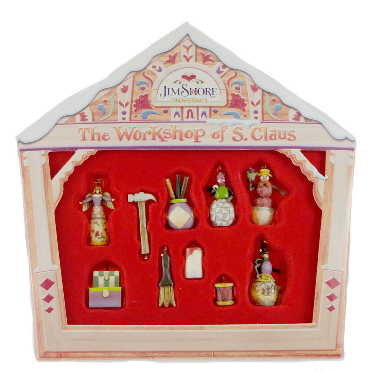 (7333) Santa Workshop Ornaments