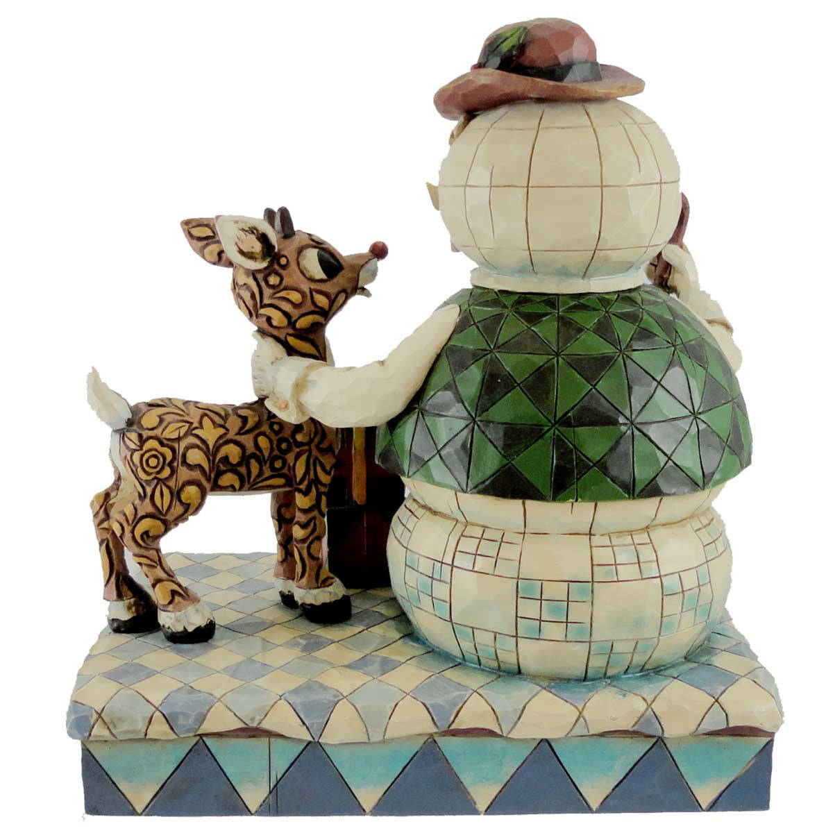 Jim Shore Rudolph And Sam The Snowman - - SBKGifts.com