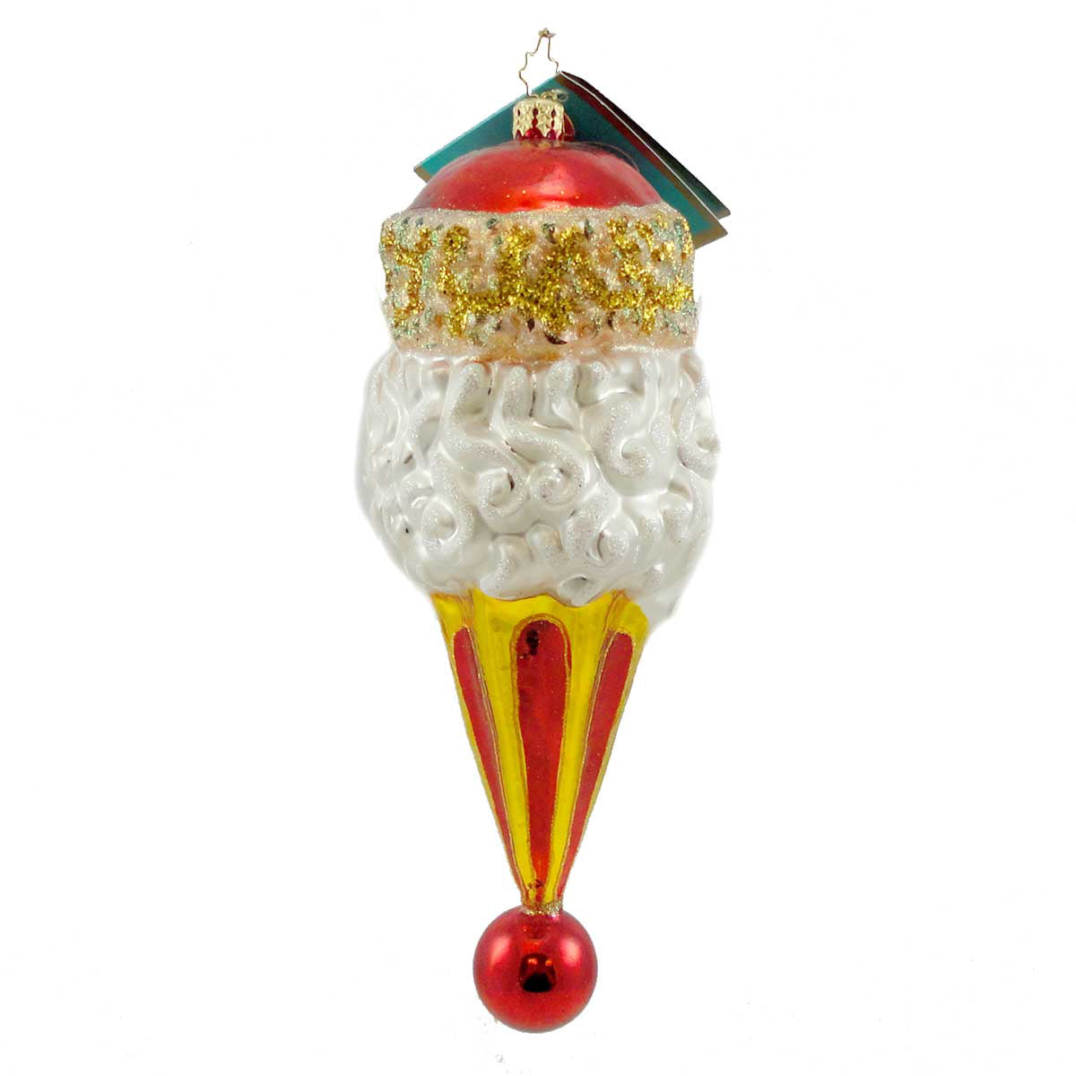 Christopher Radko Cossack Cone - - SBKGifts.com