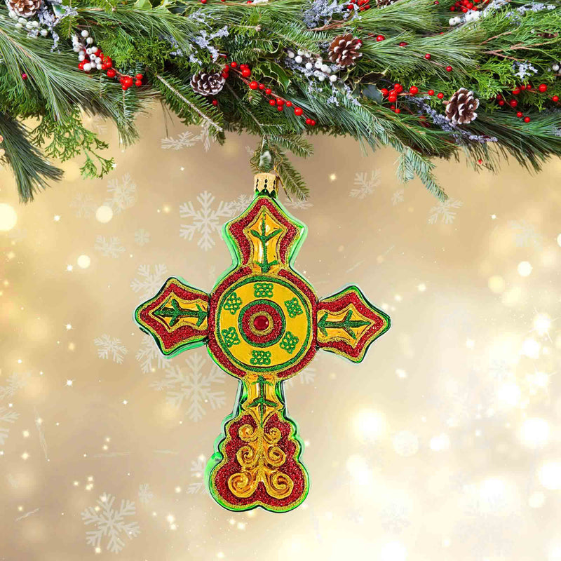 Christopher Radko Gold Leaf Belief - - SBKGifts.com