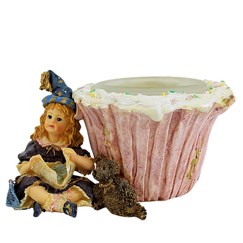 Boyds Bears Resin Felicity Toot Sweet Votive - One Candle Holder 3 Inch, Resin - Votive 27952 (7794)