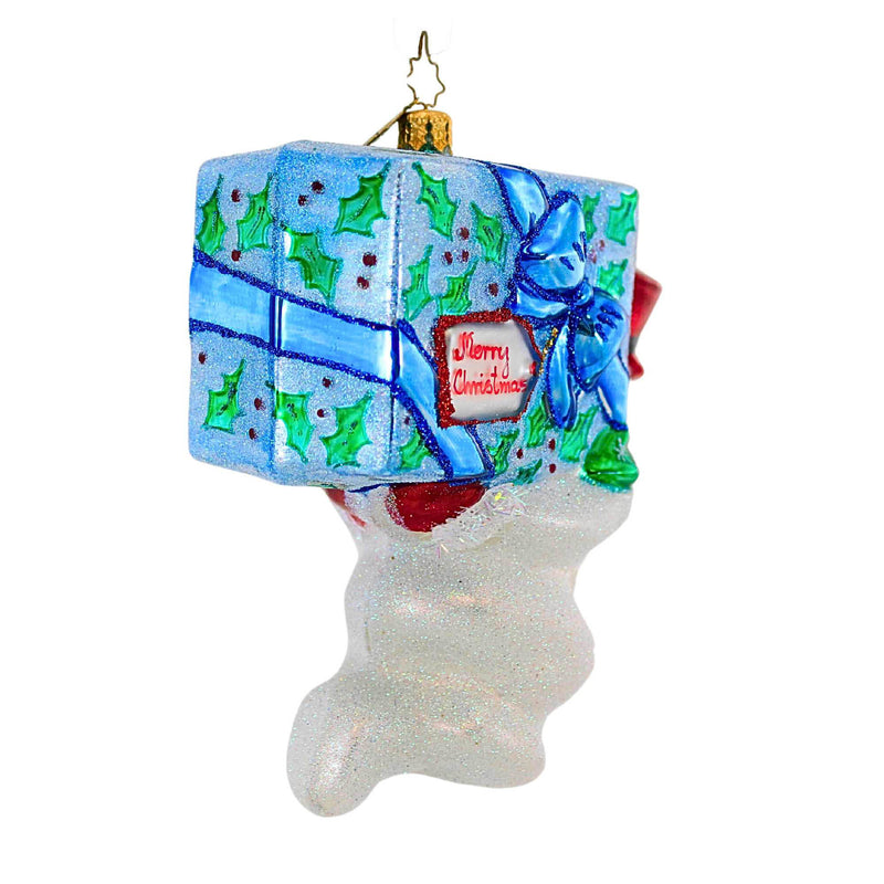Christopher Radko Snow Tote - - SBKGifts.com