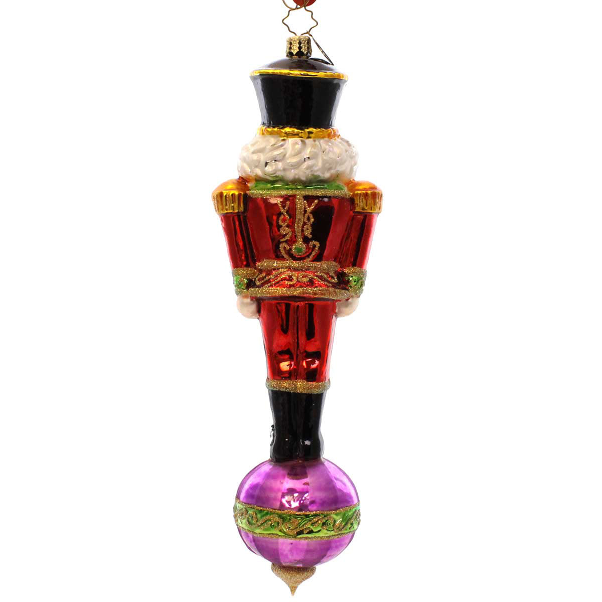 Christopher Radko Alizarin Attention - - SBKGifts.com