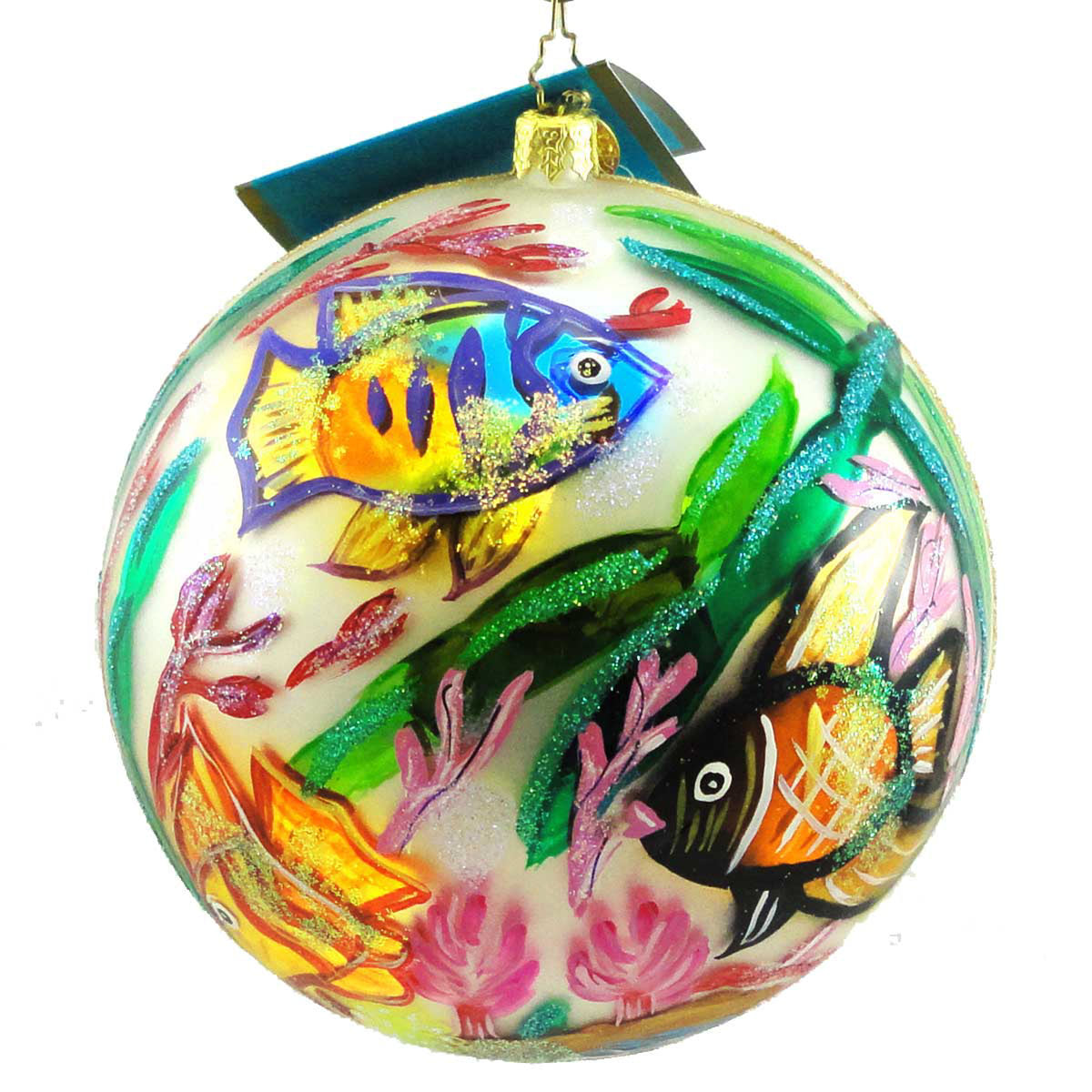Christopher Radko Coral Reflections - - SBKGifts.com