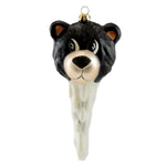 Cherry Designs Bear Cicle Blown Glass Christmas Ornament 8158 (7969)