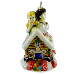Holiday Ornament Sweet Tooth Blown Glass Ornament Child Abuse Bolten Zkp1586 (7976)