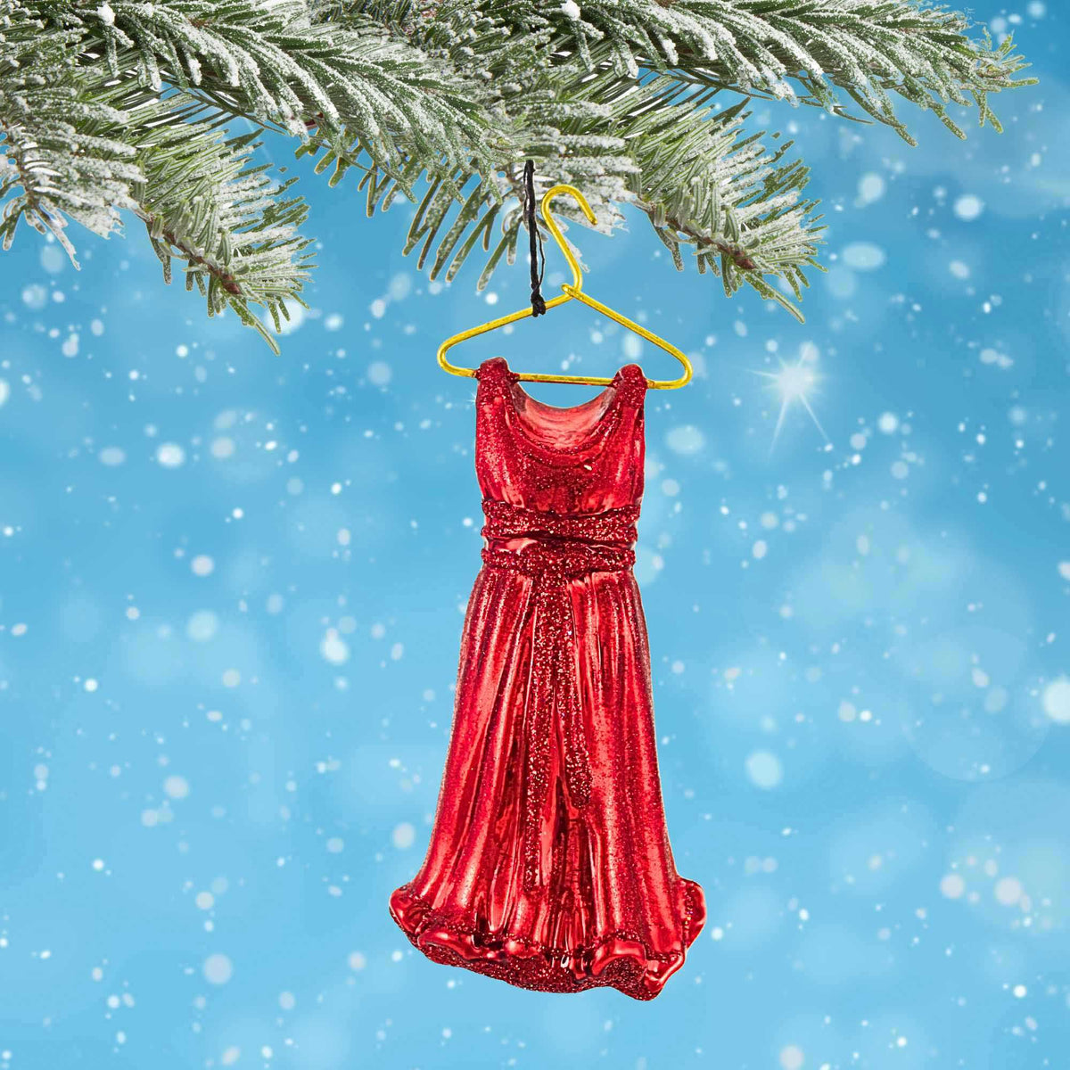 Joy To The World Red Dress - - SBKGifts.com