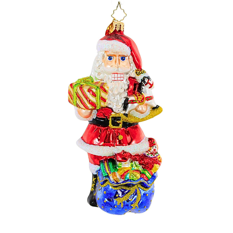 Christopher Radko Ritzy Cracker Blown Glass Store Exclusive Ornament Ltd (8014)