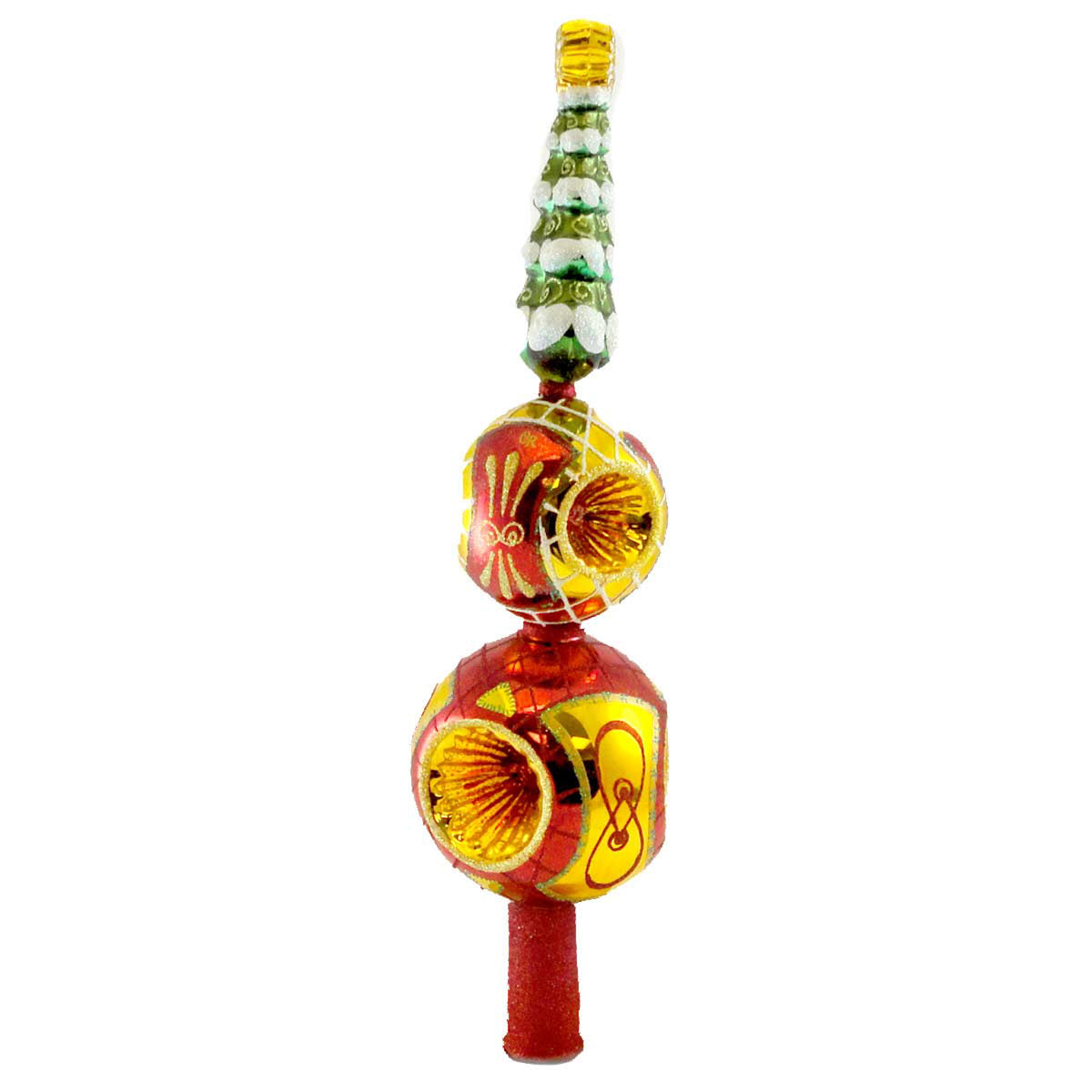 Christopher Radko Princely Pine Finial - - SBKGifts.com
