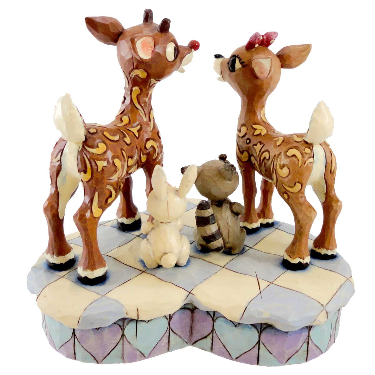 Jim Shore Rudolph & Clarice - - SBKGifts.com