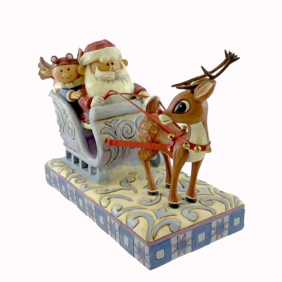 (8178) Rudolph Deluxe Musical Figurine