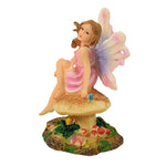 Craftoutlet.Com Pink Sitting Fairy - - SBKGifts.com