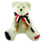 Boyds Bears Plush Franklin B Beansley Fabric Americana Usa Exclusive 919846 (8208)