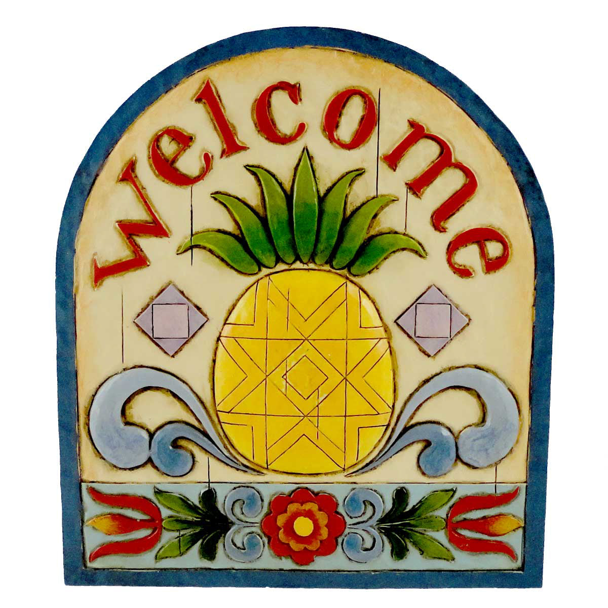 (8216) Pineapple Plaque