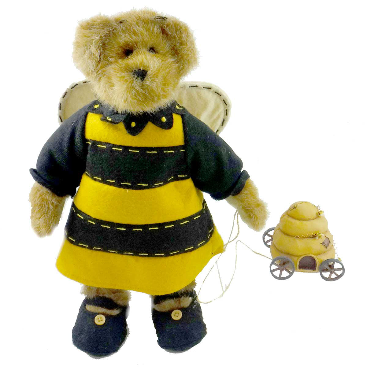 (8247) Lizzie Bizzie Bear W/Bee Hive