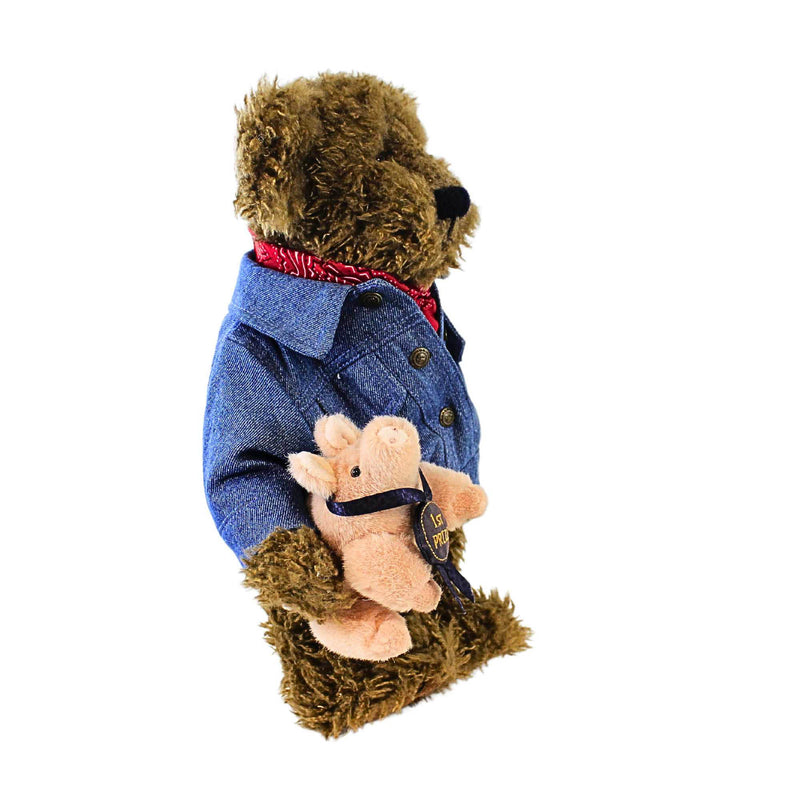 Boyds Bears Plush Billy Ray Beanster & Petey Porker - - SBKGifts.com
