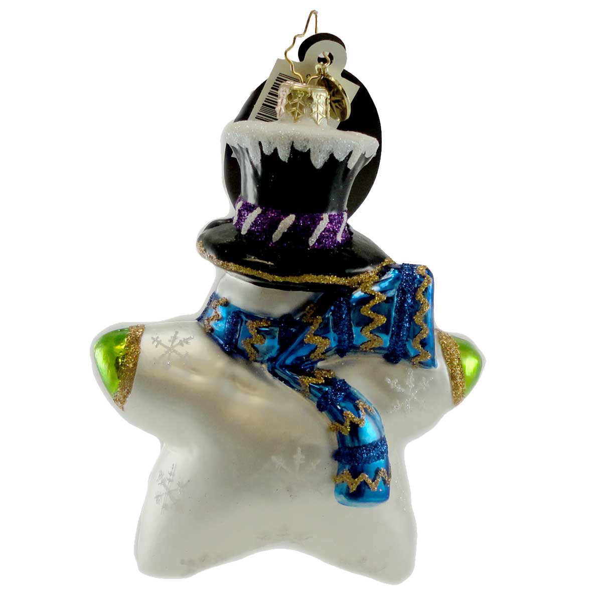 Christopher Radko Snowstar Shimmer - - SBKGifts.com