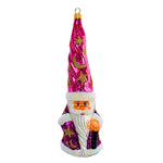 Christopher Radko Magic Munchkin Sbk Blown Glass Ornament Christmas Moon Wizard (848)