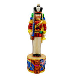 Christopher Radko At Attention Blown Glass Ornament Soldier Christmas (869)