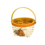 Boyds Bears Plush Kimberly's Punkin Harvest Baskets - 3 Baskets 5.5 Inch, Wood - Home Accessory Decor St/3 65174 (8842)